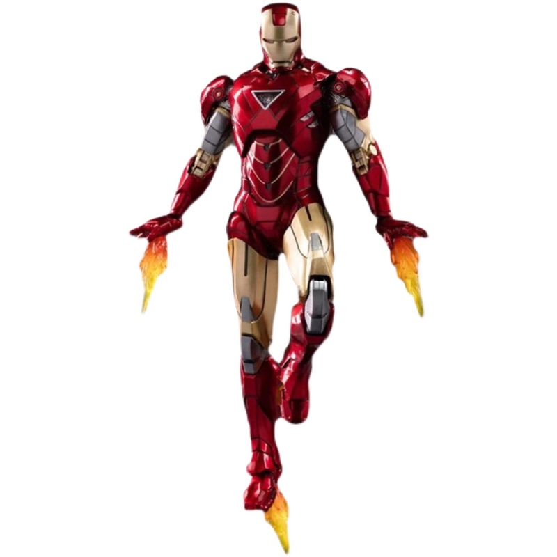 玩具中动漫威复仇者联盟钢铁侠mk6正版可动模型手办