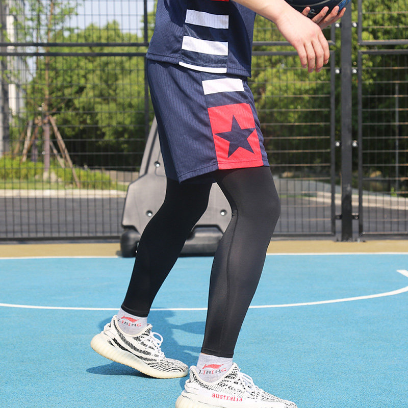 护腿篮球护膝运动男女丝袜小腿神器跑步薄款套运动护具