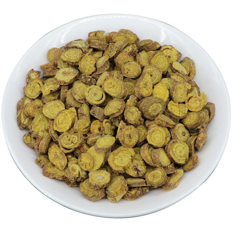 黄芩正品500g中药材黄岑黄芹黄片无野生可磨泡茶黄芩