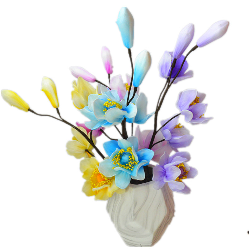 丝网花材料丝袜花小玉兰材料包套餐雨儿姐姐