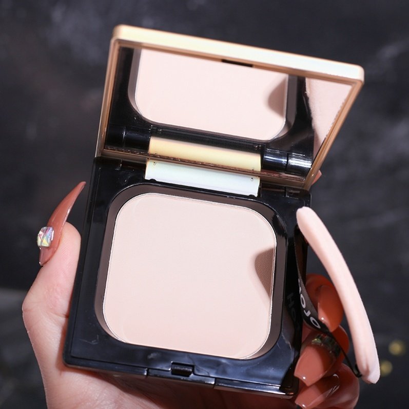 hojo雾光羽柔李汶翰代言粉饼散粉定妆粉控持久粉饼