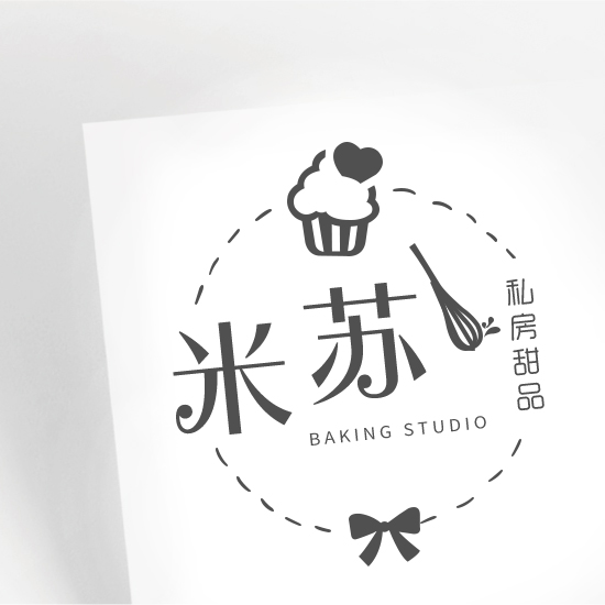 设计原创logo商标水印标志私房烘焙甜品蛋糕商标logo设计