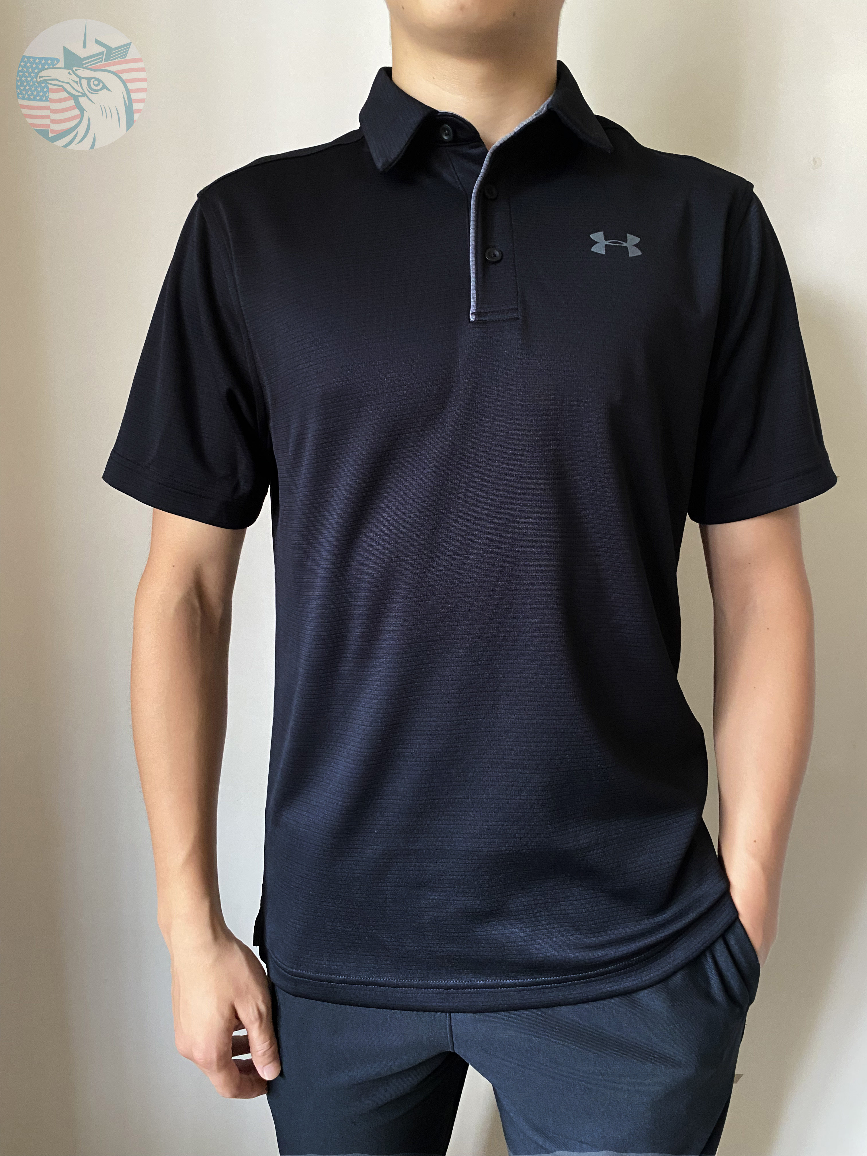 现货ua安德玛polo衫男2021新款运动健身速干运动polo衫