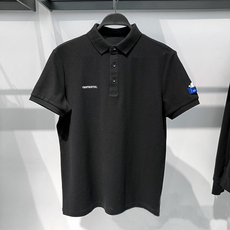 【剪标】BIRD男装PEACE保罗polo衫男短袖翻领T恤男潮牌B1DB92124