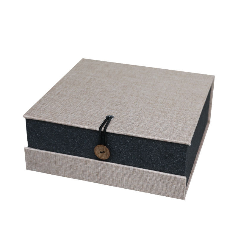 宜兴紫砂包装亚麻布建盏定制礼品盒砚台六杯四杯盘子礼品盒