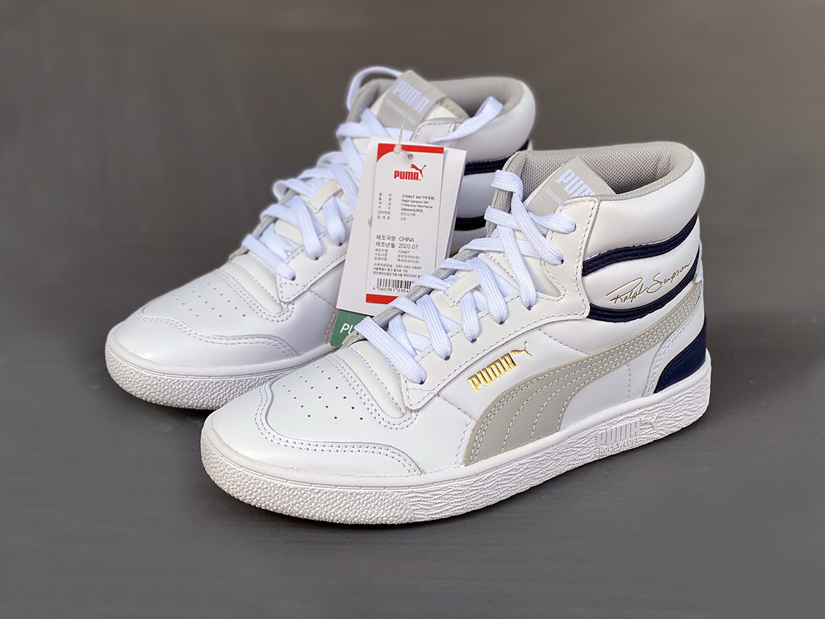 卡尔家puma彪马运动鞋李现同款男女高帮板370847-04运动鞋