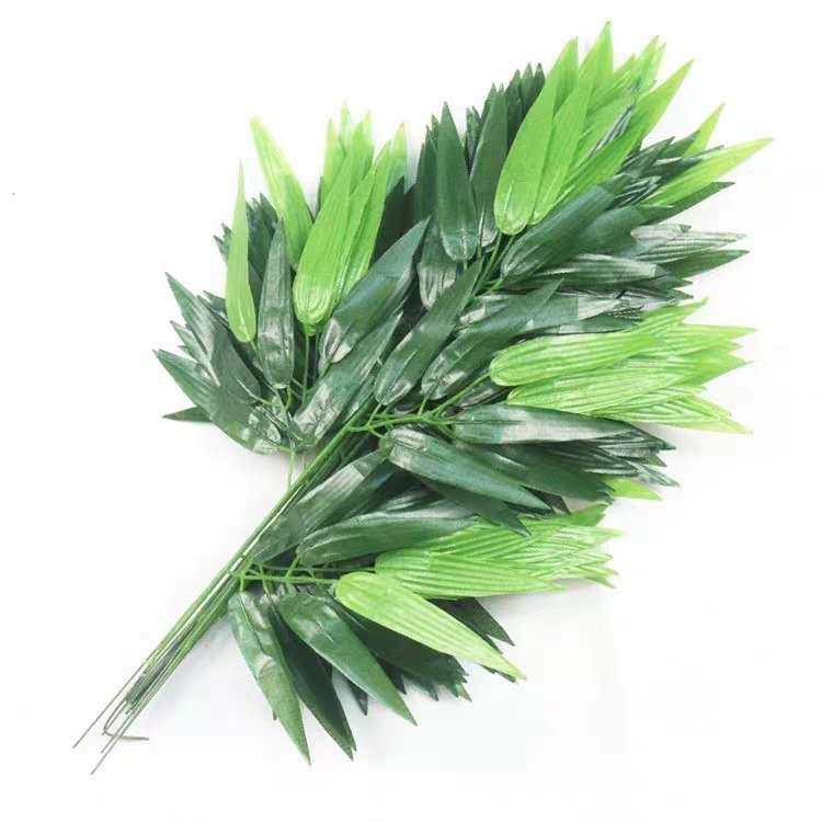 装饰仿真竹叶竹子叶刺身盘饰花草寿司料理日式寿司套件