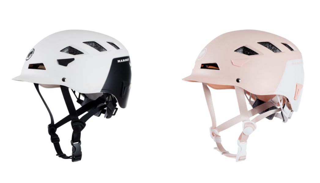 mammut猛犸象el cap头盔白色 粉色超轻款