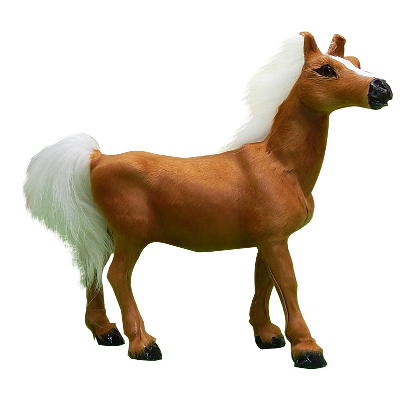 仿真模型马模型摆件工艺品假马道具玩具马骏马骏马仿真