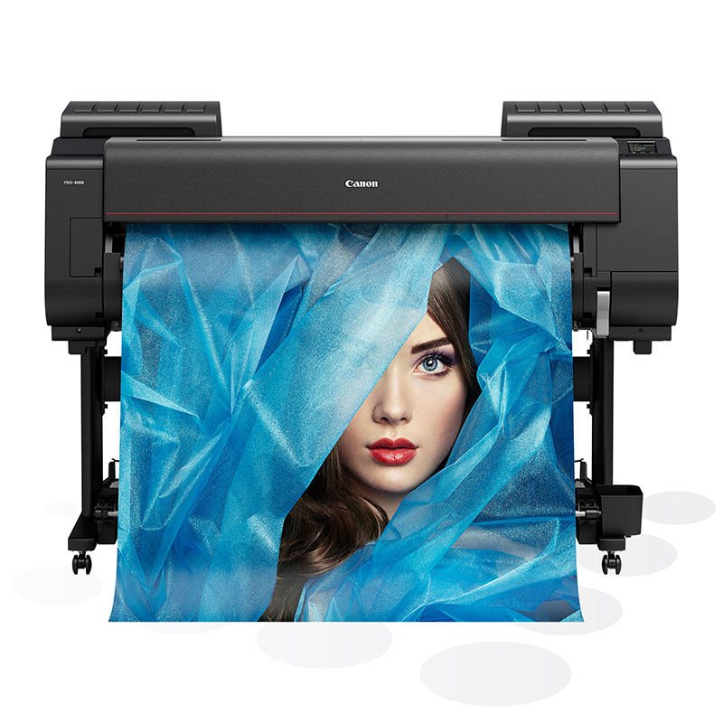佳能pro541喷墨绘图仪1118mm幅宽12色艺术微喷大幅绘图仪