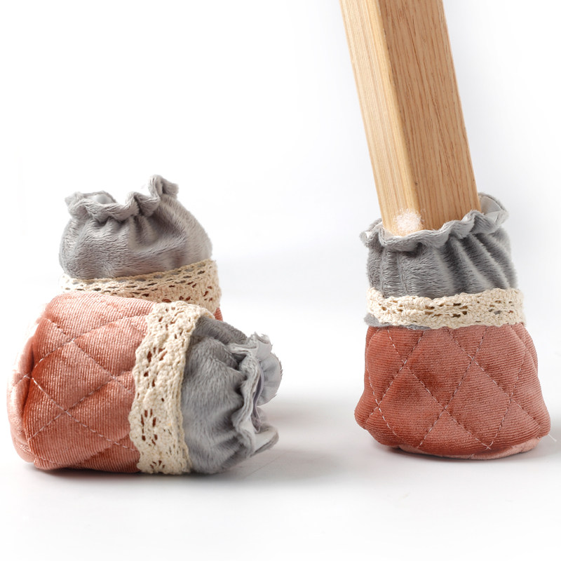 椅子脚套加厚桌腿桌脚垫静音耐磨凳脚套桌椅脚垫凳子腿布艺保护套