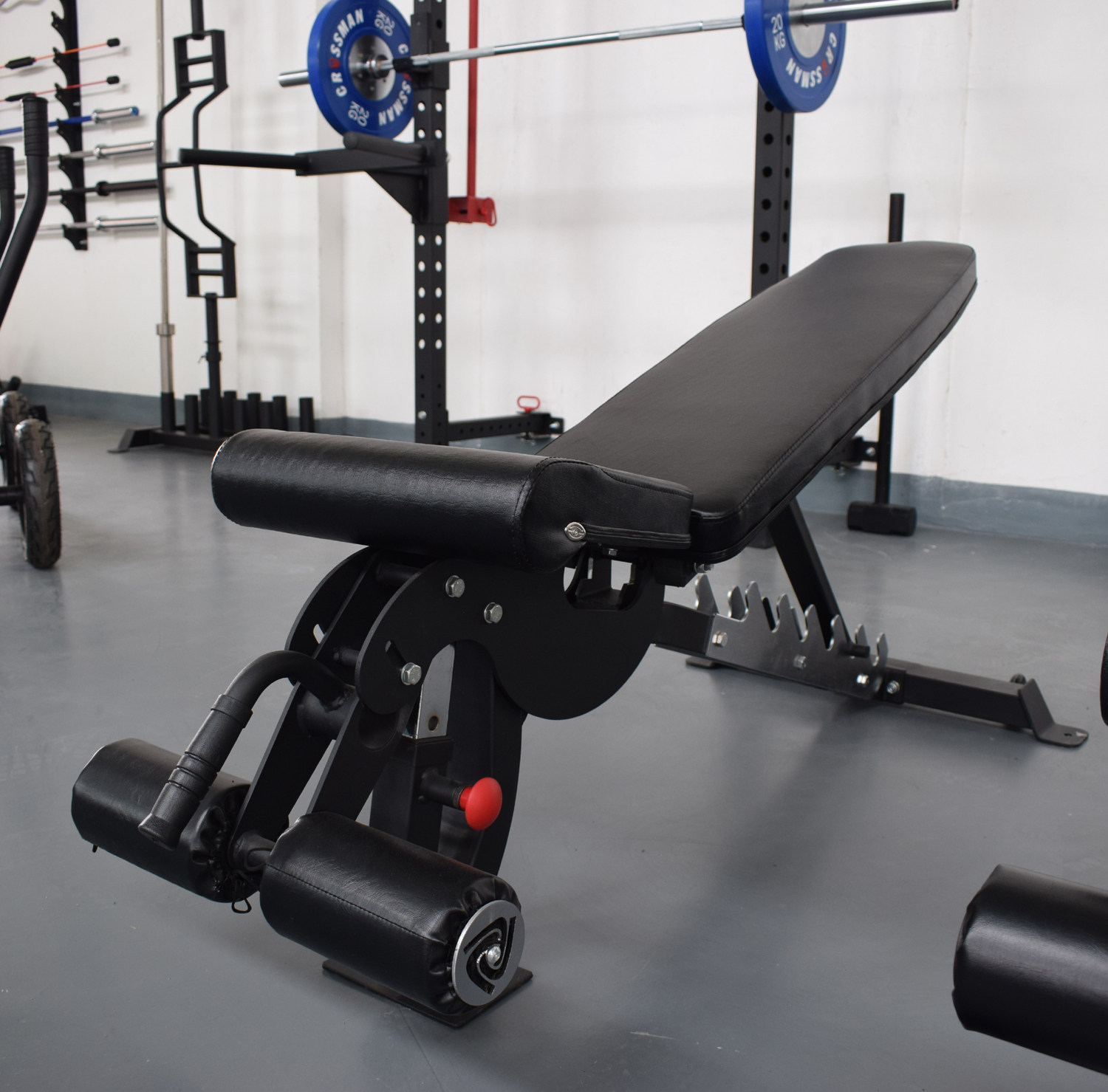 aforrep仰卧起坐哑铃卧推多角度调节承重450kg仰卧板