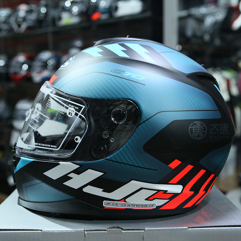 hjcc70热卖进口摩托车赛车男女通用四季覆盖机车摩托车头盔