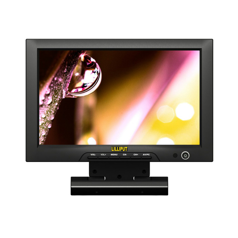 监视器lilliput利利普101寸摄像hdmi色差sdi显示器fa1013显示器