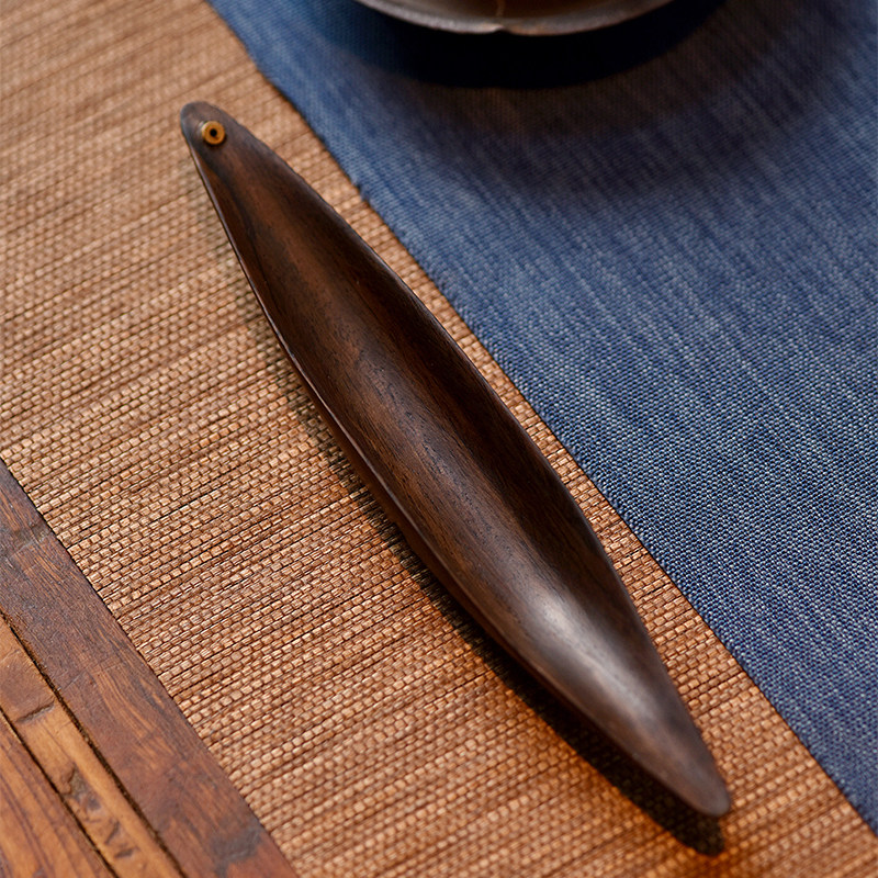 中式室内香薰香座香托点香炉禅意家用香香船形茶道