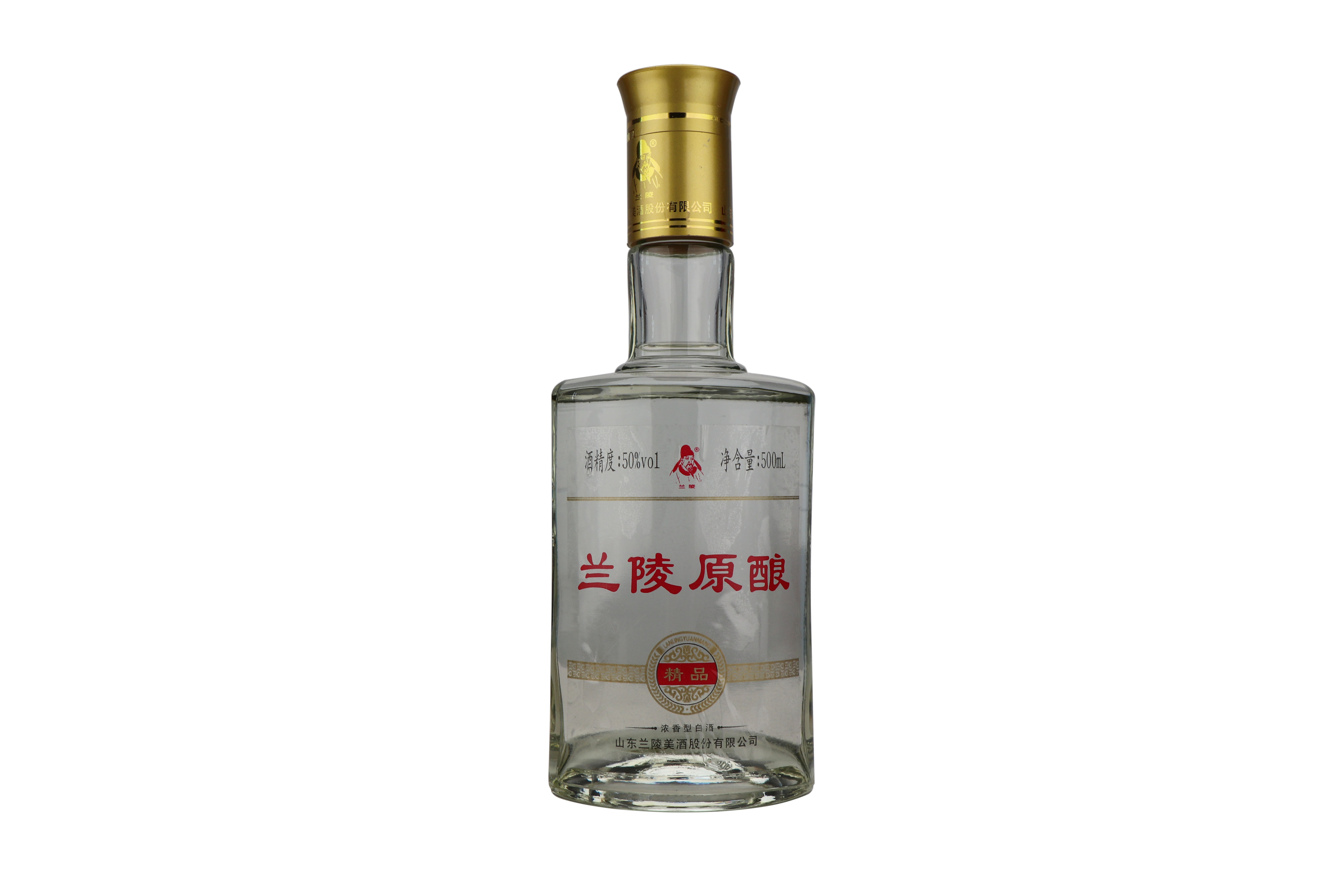 50度兰陵原酿精品500ml浓香香型白酒纯粮固态国产白酒