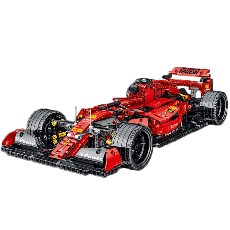 乐高f1方程式赛车模型拼装跑车积木男孩子建构