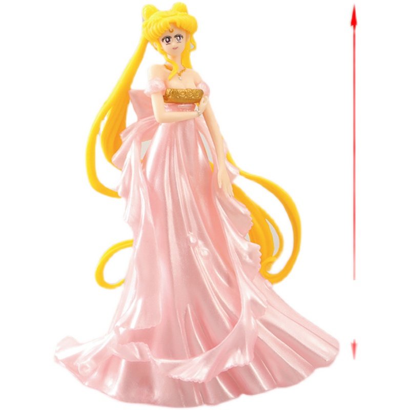 手办公主2款婚纱美少女战士动漫卡通通水冰月公仔手办