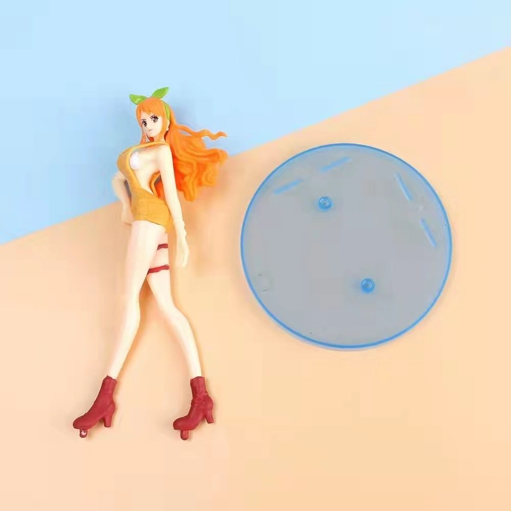 摆件实心pvc海贼黄色背带娜美手办模型动漫手办