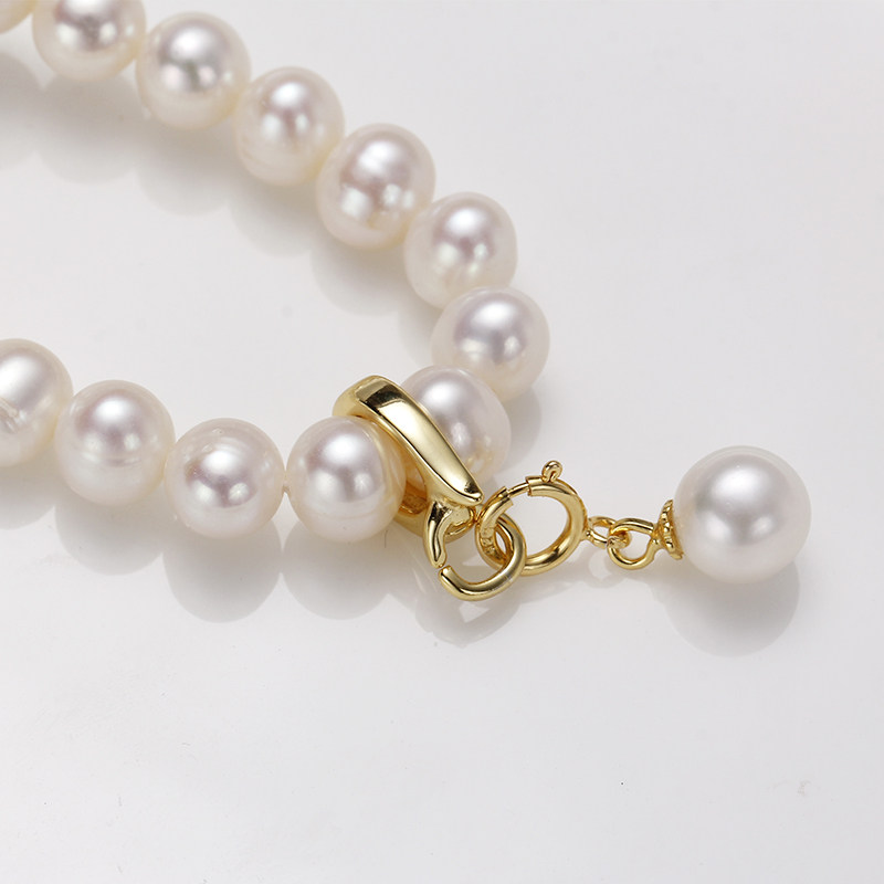 珠宝万能扣吊坠扣头 g18k金/925纯银 珍珠项链diy配件 多种款式