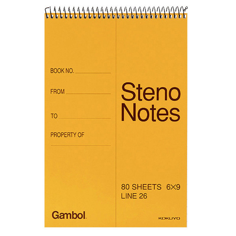 口译本渡边gambol上翻线圈小本子随身记事本学生国誉笔记本文具