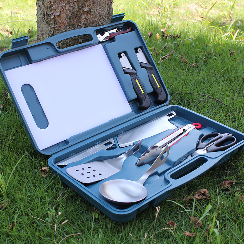 森林人家户外厨具便携套装野外自驾游车载露营炊具套锅