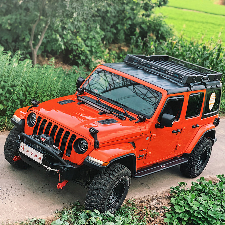 改装1821款牧马人jl行李卢比肯专用专用车车顶行李架车顶架