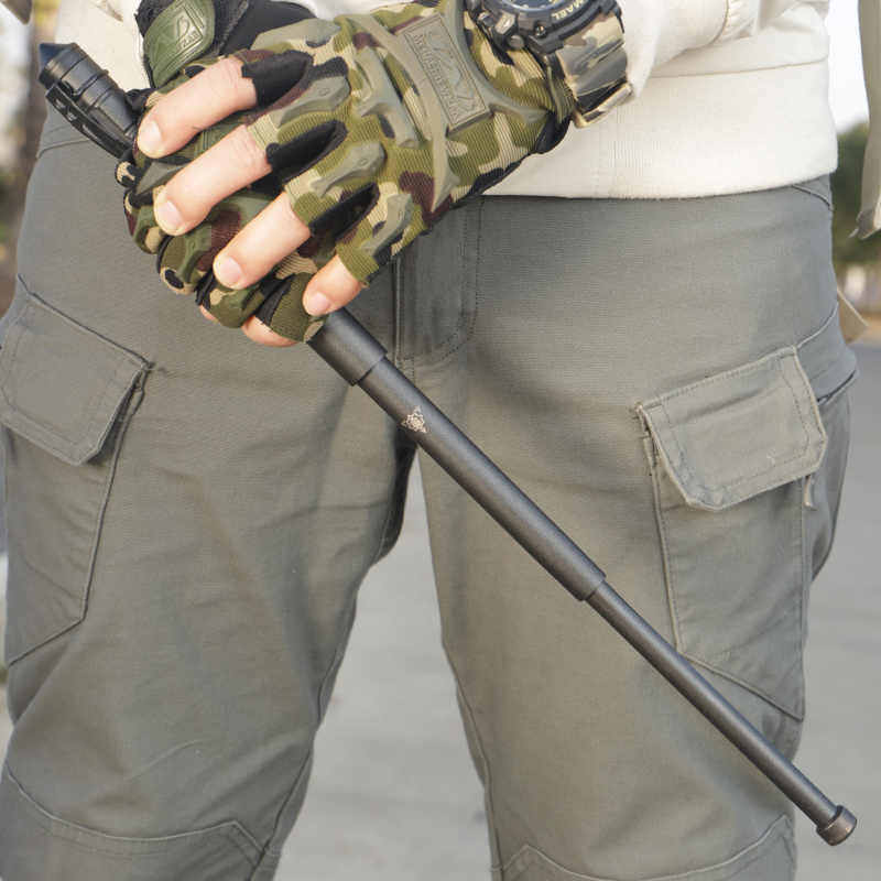 打架专用武器防身随身携带女孩子合法小巧便携野外三节甩棍