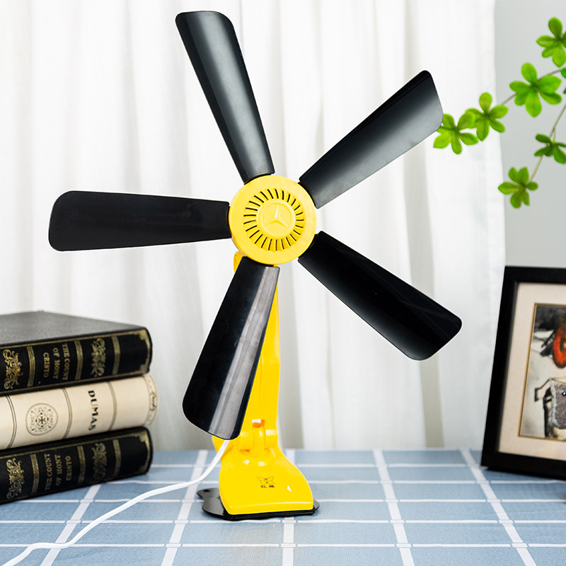 风扇挂壁学生宿舍夹式插电厨房打孔壁扇小型迷你风扇