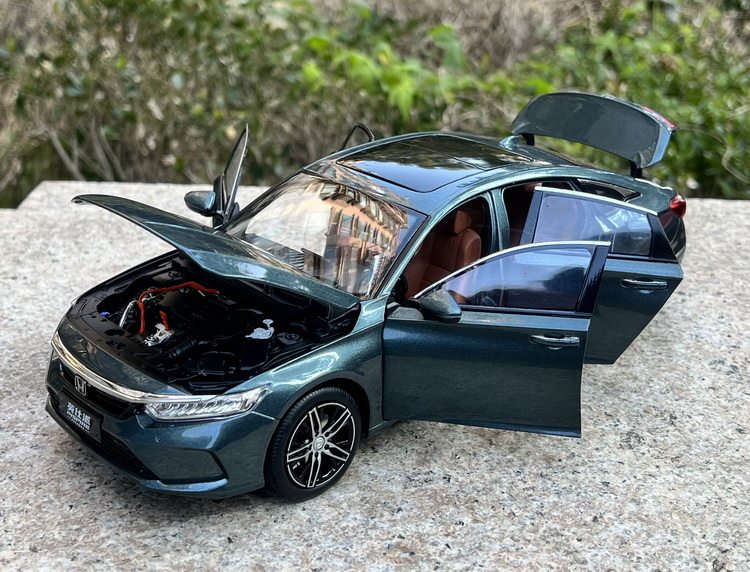 原厂适用于2022款本田英仕派车模型inspire汽车模型包邮车模