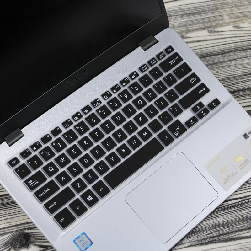 华硕键盘x411un手提电脑x405uq配件14寸笔记本x407ua保护套笔记本键盘