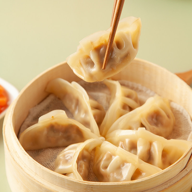 龙旺玉米猪肉锅贴1000g蔬菜水饺鲜肉蒸饺速冻水饺