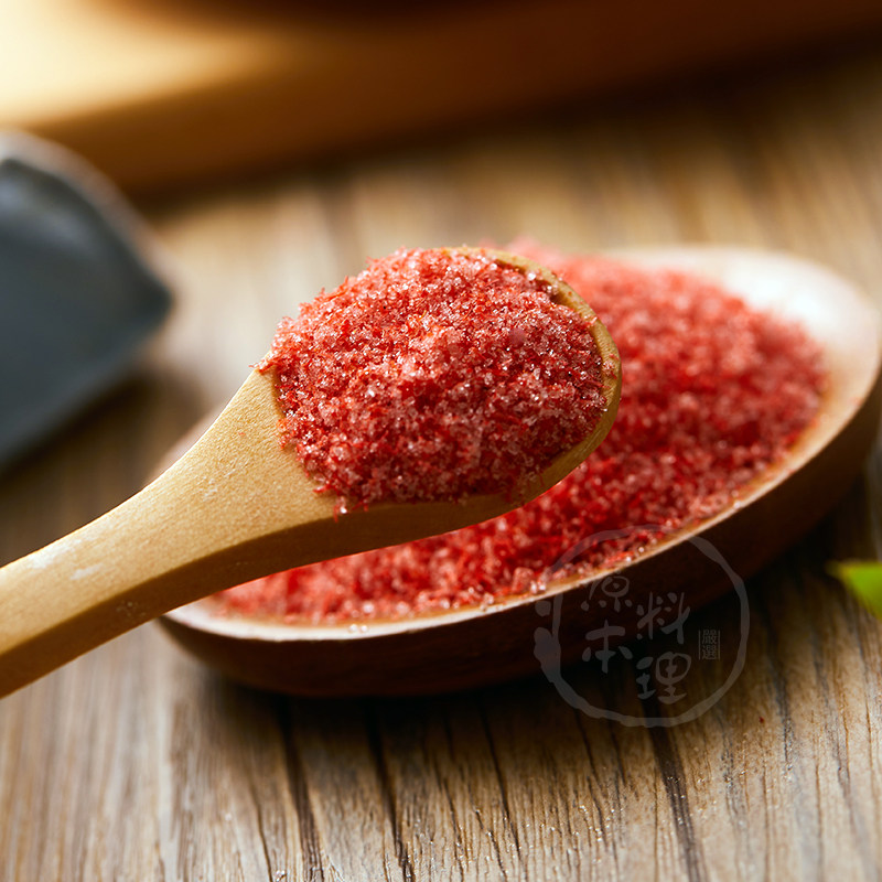 花彩鱼松粉樱花粉寿司料理食材 樱花卷专用糖粉红鱼粉 50g - 痕风的