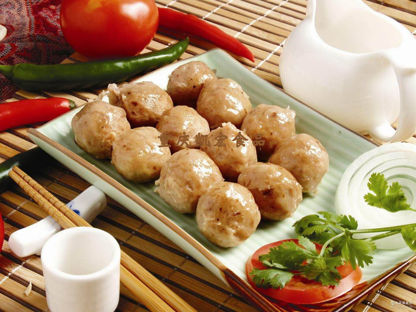重庆庆安井正品撒尿牛丸牛肉肉丸麻辣烫关东火锅牛丸