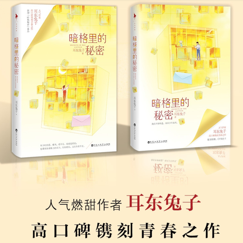 彩盒发货正版【赠10cm高立牌 番外 角色卡】暗格里的秘密 小说书 耳东