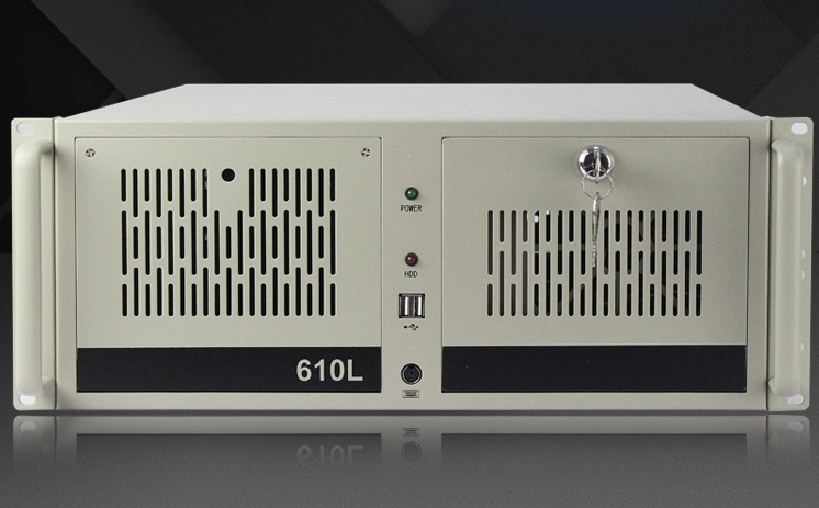 机箱4u工控工控机工业服务器610l标准机架式监控机箱