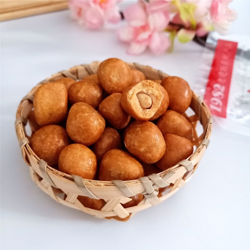 佳木斯建联皮豆35克10袋乳皮脆皮花生零食童年记忆豆类制品