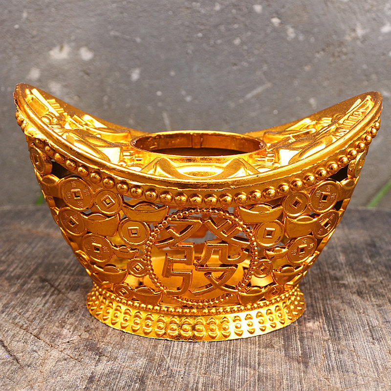 拜佛大号元宝水晶蜡烛招财开业开张财神爷佛祖香薰蜡烛