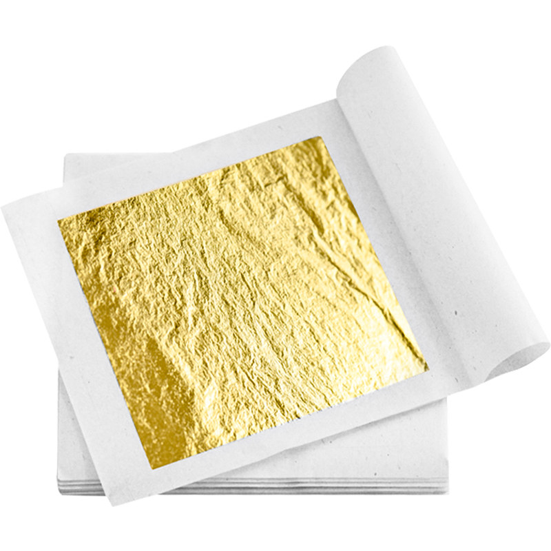 金陵出口欧箔片箔金本子8cm欧美出口金箔箔纸金箔