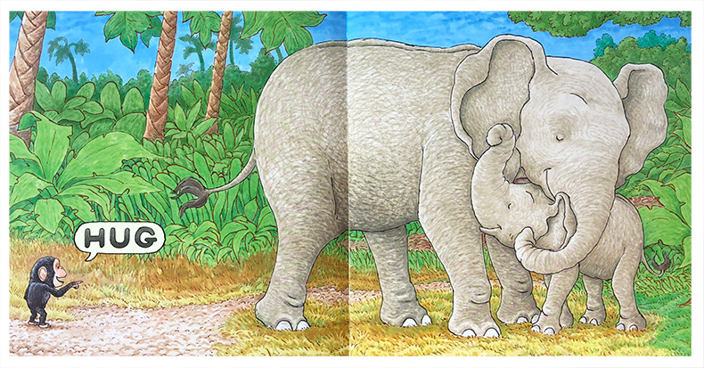 英文原版进口hug抱抱英语阅读书籍 好评好店