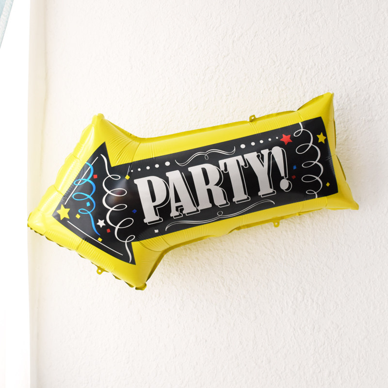 箭头铝膜气球年会装饰场景布置生日宝宝宝百气球