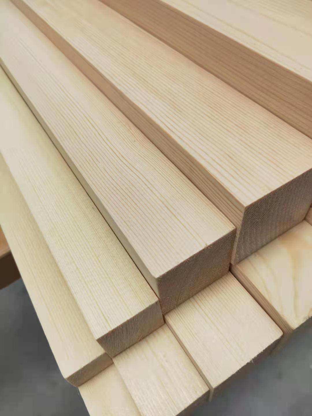 松木条定制木条子diy手工隔断龙骨木方立柱原木料方块积木模型