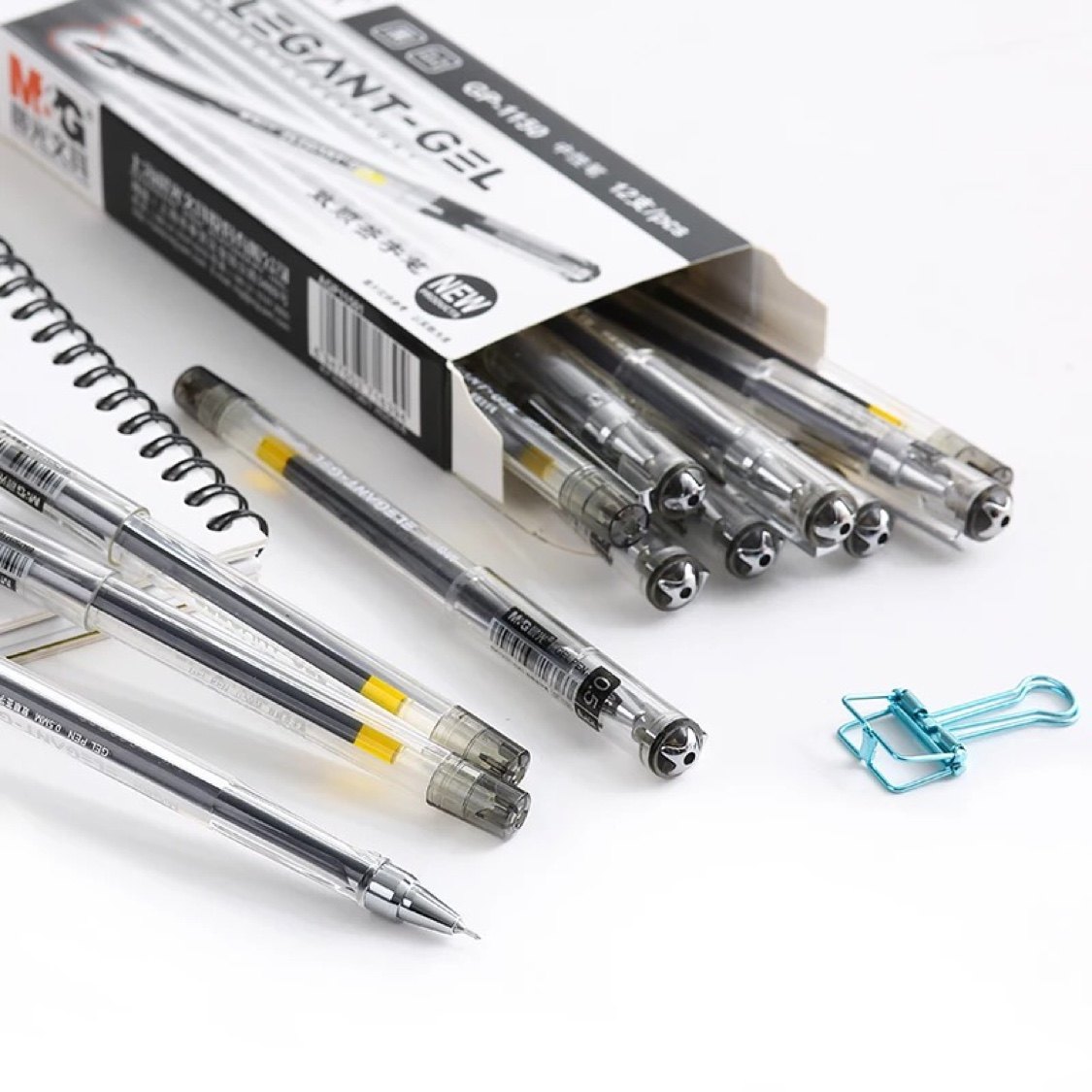 水笔包邮晨光gp1150办公中性笔致顺签字笔顺滑05mm中性笔