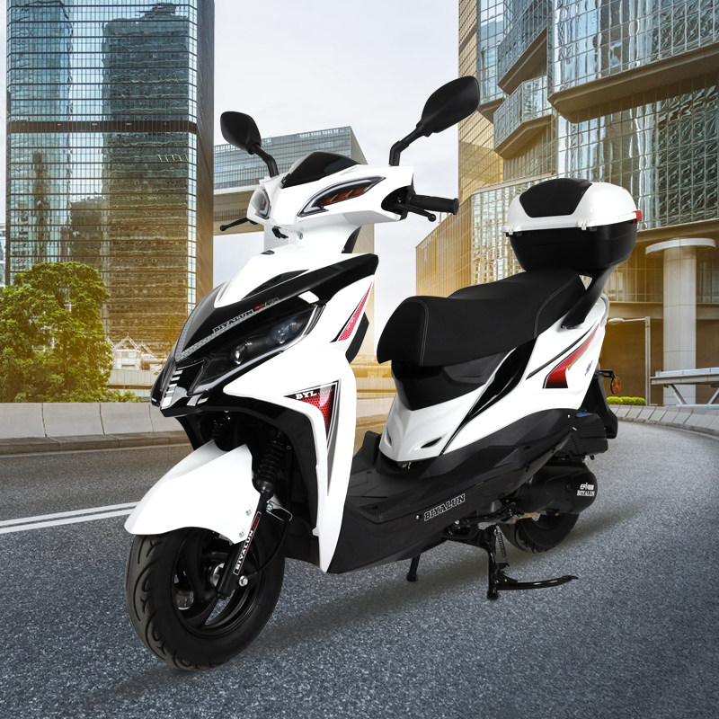 摩托车全新金浪电喷踏板燃油油车男女省整车上牌摩托车整车