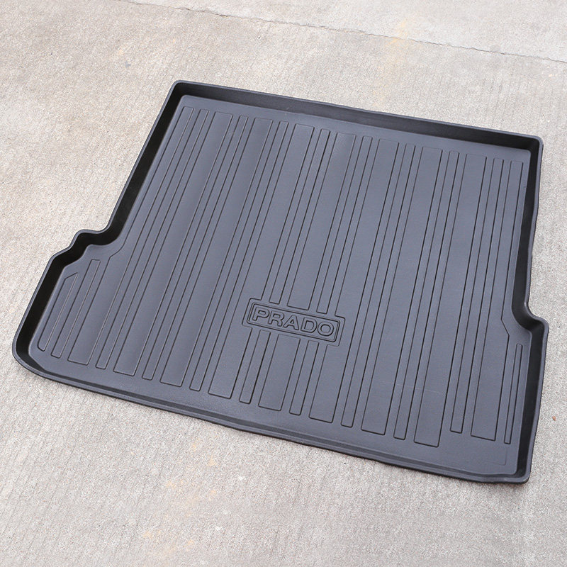 适用于普拉多后备箱垫霸道普拉多tpv橡胶全包围尾箱垫防水橡胶