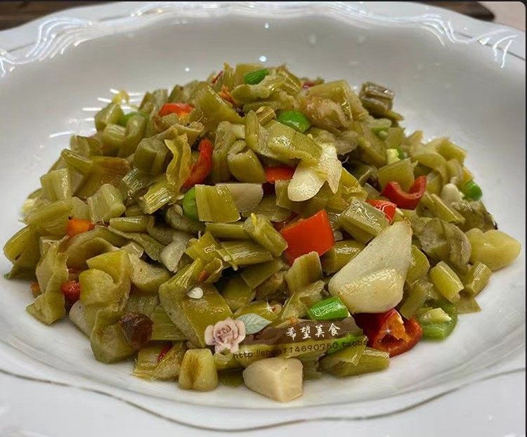 酸芋江西赣南特产大余客家芋荷下饭菜500g老坛其它