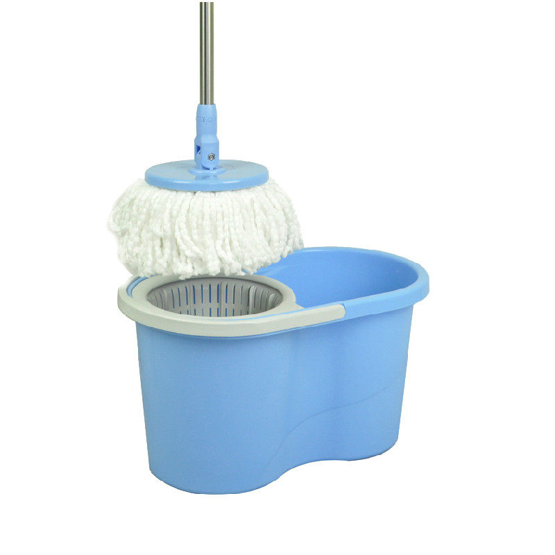 妙洁拖把升级版洗速免手驱动单桶旋转新包装手压旋转拖把