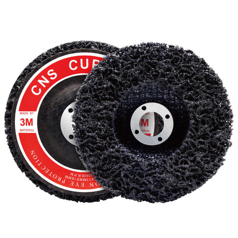 美国3m黑金刚磨片不锈钢抛光片金属除锈手磨机汽车抛光轮