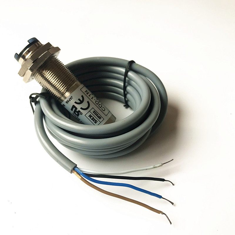 光电开关cdd-11n漫反射dc12v24v常开常闭cdd-40n四线感应开关