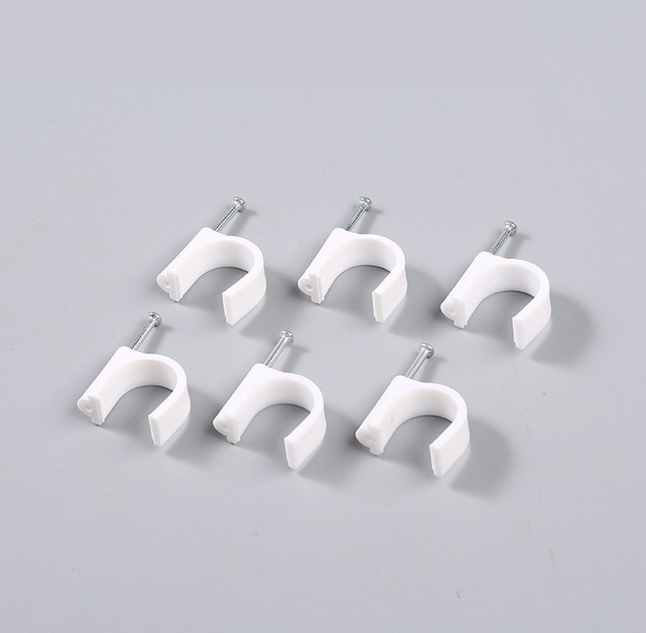 线卡固定器钢钉电线卡固线夹线器卡子网线电话线理线器